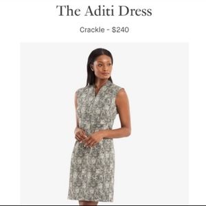 MM.LAFLEUR | Aditi Slim Vneck Dress sz 8